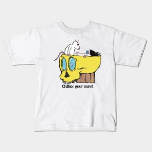 Chillax your mind, unwind. Kids T-Shirt